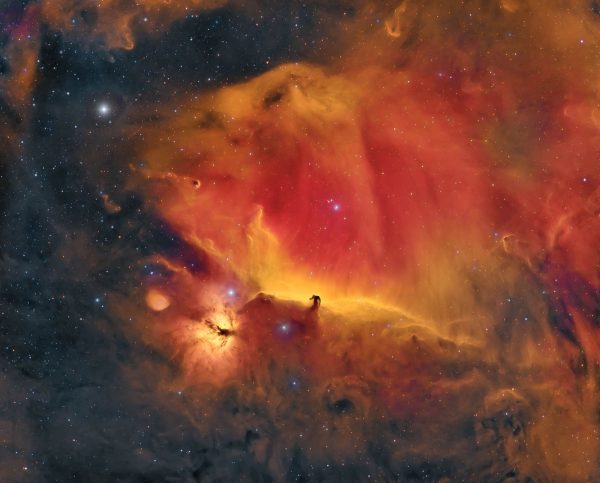 Ic434 und der Pferdekopfnebel
